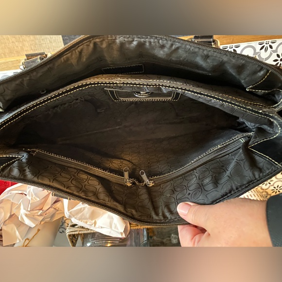 Fossil Black Leather Handbag - Picture 9 of 13